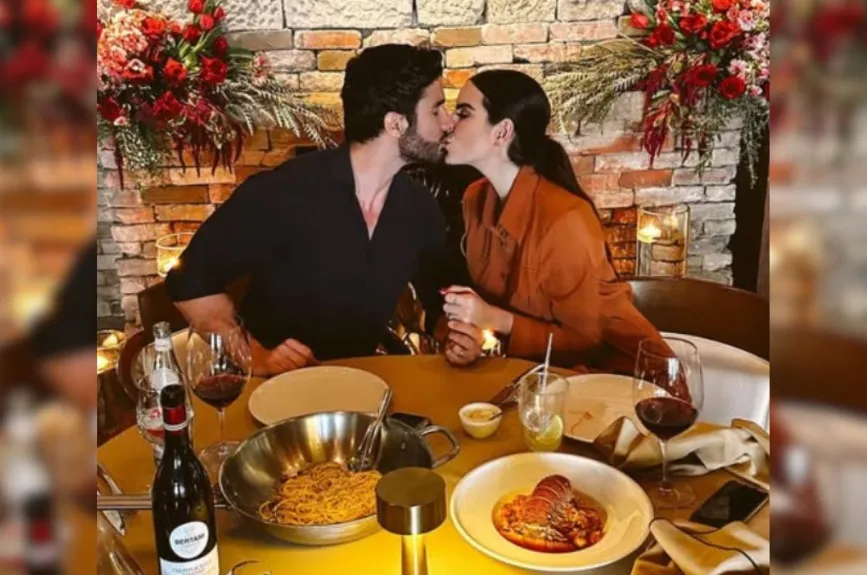 Kike Mayagoitia y Cynthia de la Vega