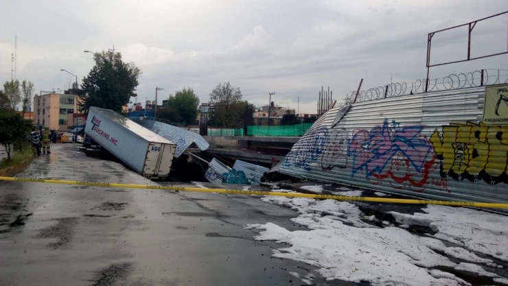 Suspenden construcción de centro comercial por socavón en Oceanía