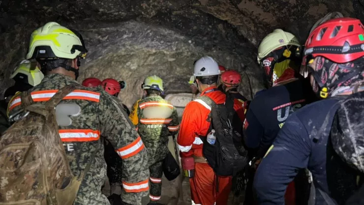 Avanza rescate en Mina Santa Fe: suman tres mineros fallecidos y uno sigue desaparecido