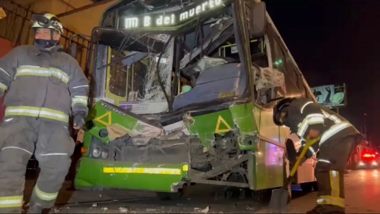 choque microbuses lesionados Periférico