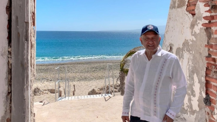 AMLO mostró imágenes de los avances de la rehabilitación del sitio que antes fue una prisión en Islas Marías.