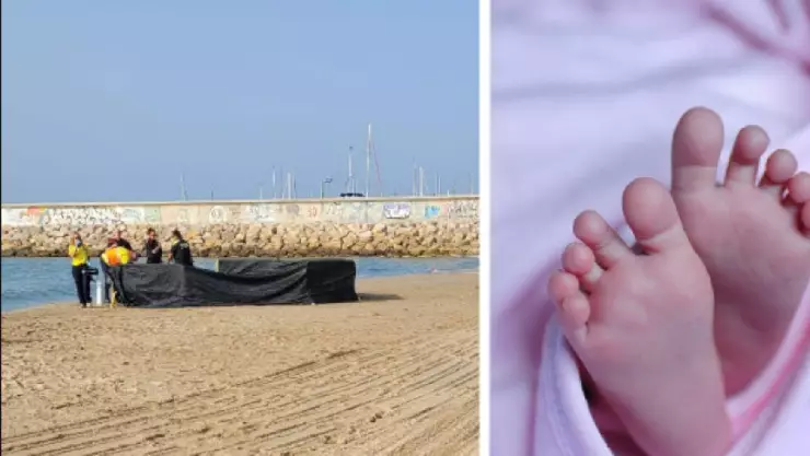 Localizan cuerpo de bebe en playas de España