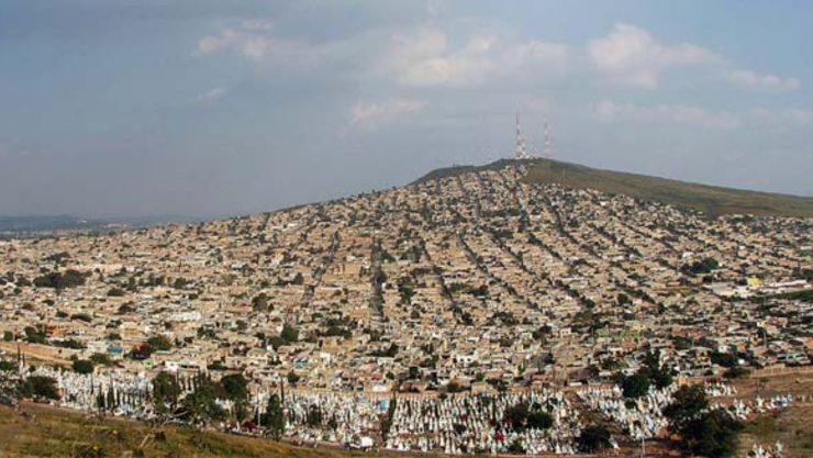 Cerro del Cuatro parte habitada
