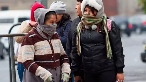 Frió en CDMX: Temperaturas de 4 grados en siete alcaldías
