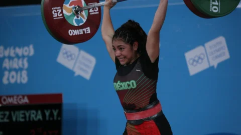 Halterista mexicana Yesica Hernández