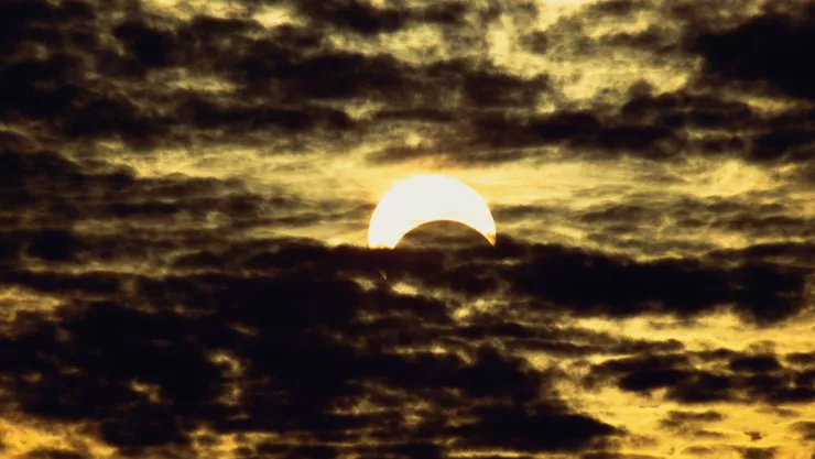 Eclipse solar anular clima del 14 de octubre