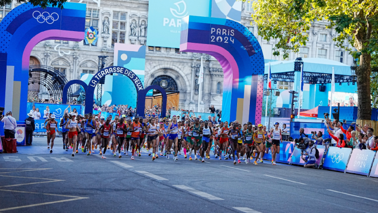 Citlali Moscote y Margarita Hernández maratón París 2024