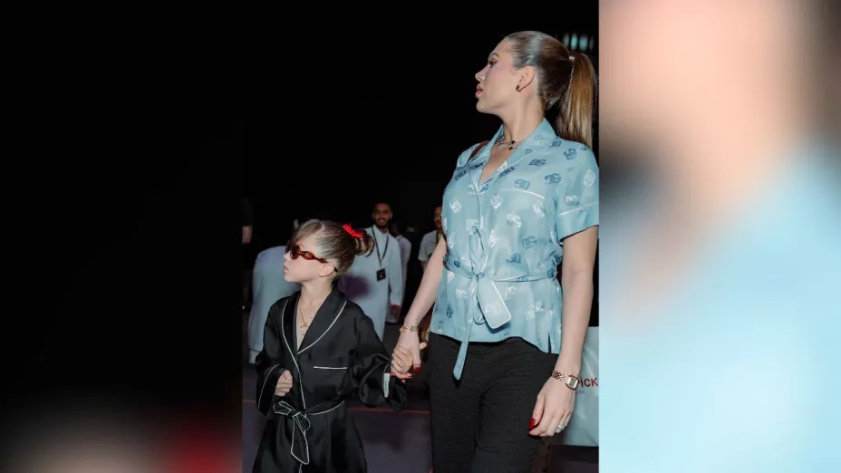 Tal parece que la hija y la esposa de ‘Canelo’ Álvarez son sus mejores amuletos para una pelea.