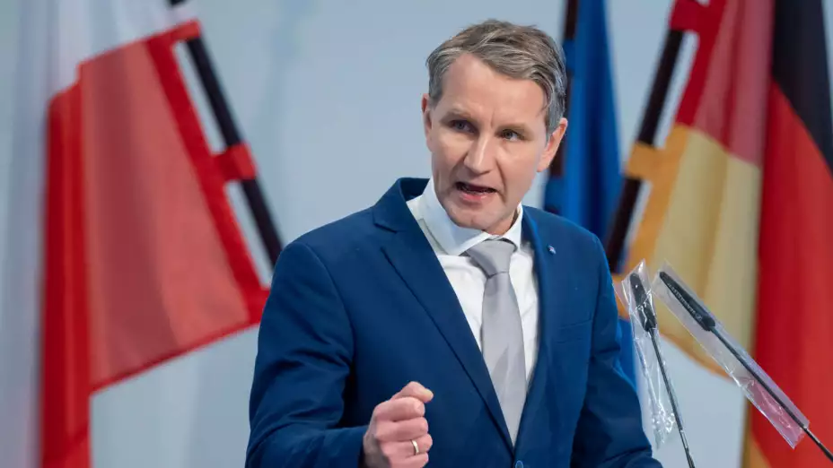 El ultraderechista alemán, Bjoern Hoecke.