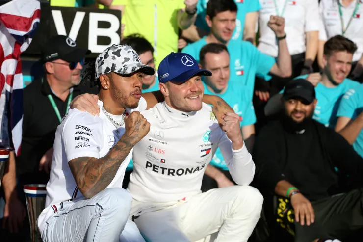 lewis hamilton y valtteri bottas