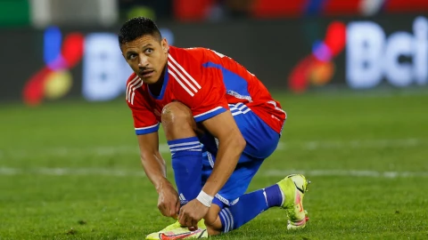 Alexis S&aacute;nchez, delantero de Chile