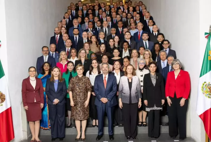 Juan Ramón de la Fuente reafirma el compromiso de México como socio confiable en el ámbito internacional