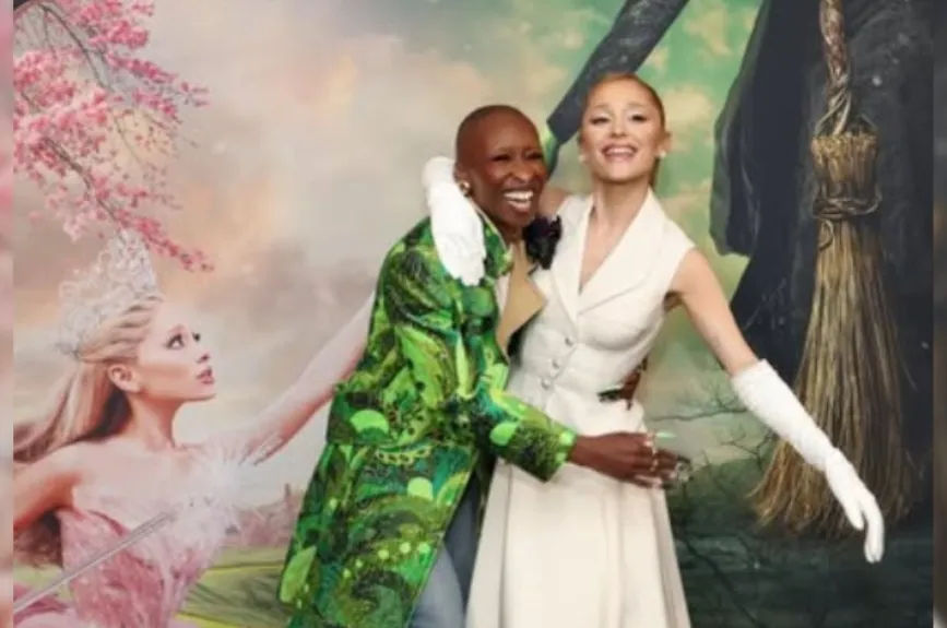Ariana Grande y Cynthia Erivo | Crédito: Mezcalent