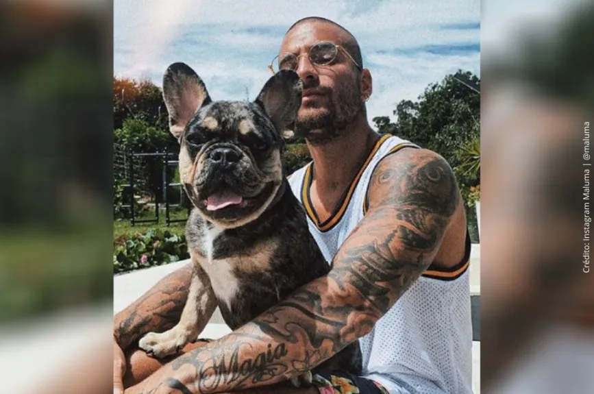 Maluma con su perro..jpg