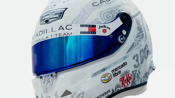 Casco Checo Pérez