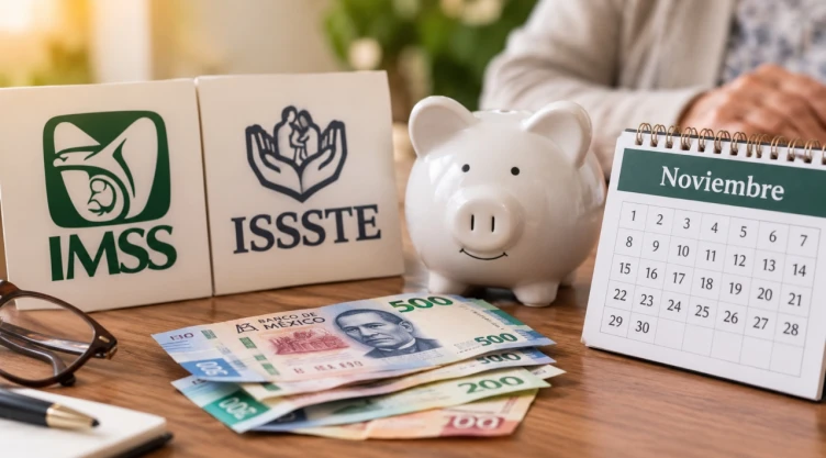 Pensionados que reciben pago doble IMSS ISSSTE noviembre 2026