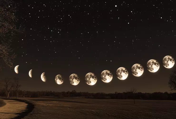 Calendario astronómico junio 2025