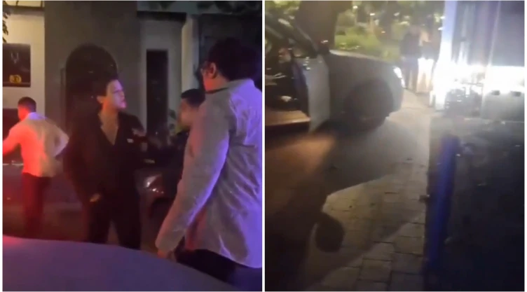 Video de Lord Polanco: choca contra taxi en CDMX y no quiso pagar