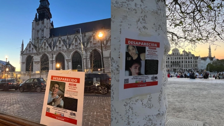 Colectivos llevan fichas de desaparecidos en México a ciudades del mundo en demanda de acción.