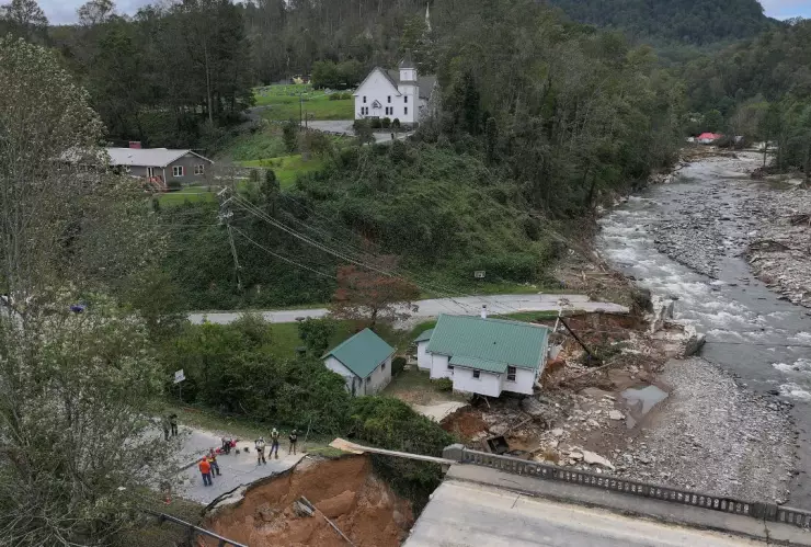Huracán Helene en Estados Unidos
