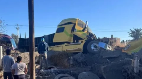 accidente autopista México-Puebla