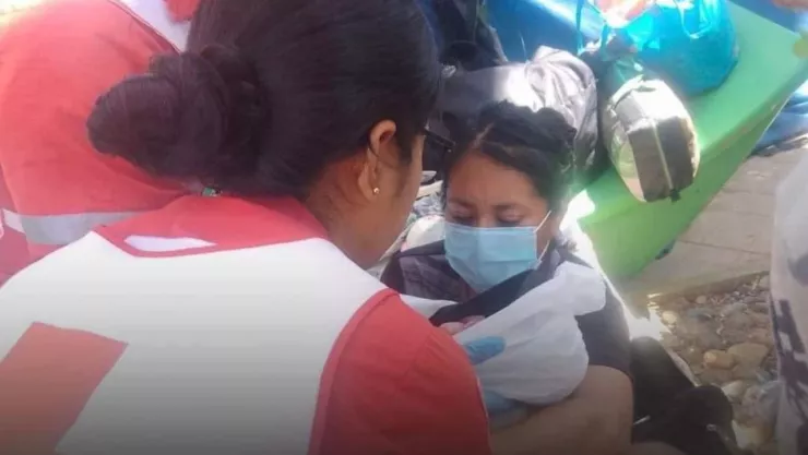 bebé abandonado el rollo