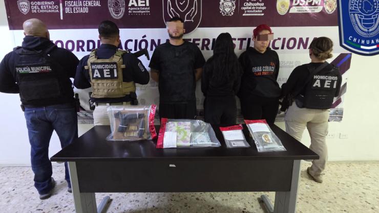 posesión de droga y un arma