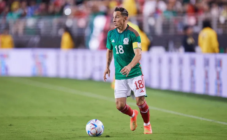 Andrés Guardado con la Selección Mexicana