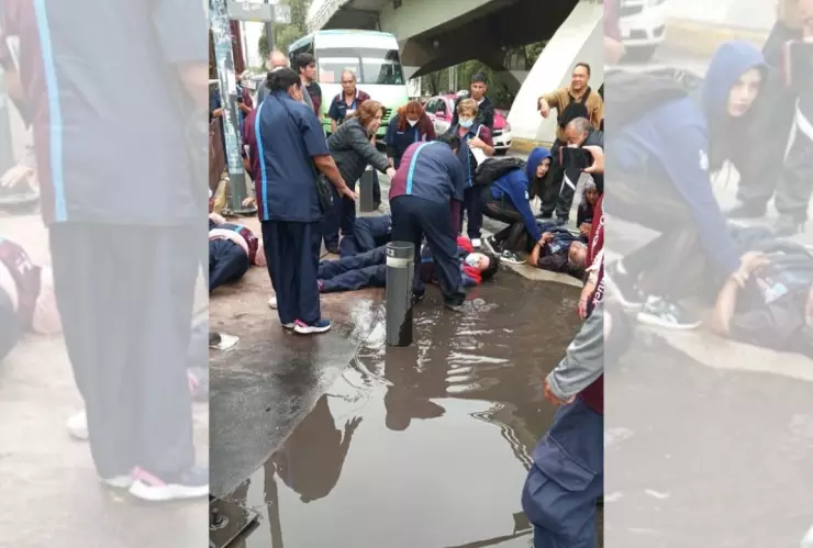 Seis trabajadores del IPN son atropellados en la manifestación sobre Las Granjas y La Villa