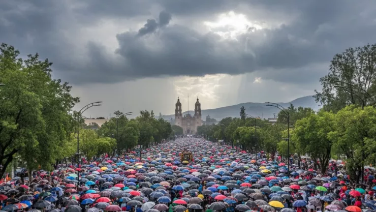 ¿Lloverá durante ‘La Romería’? El pronóstico del clima en Guadalajara y Zapopan para este 12 de octubre
