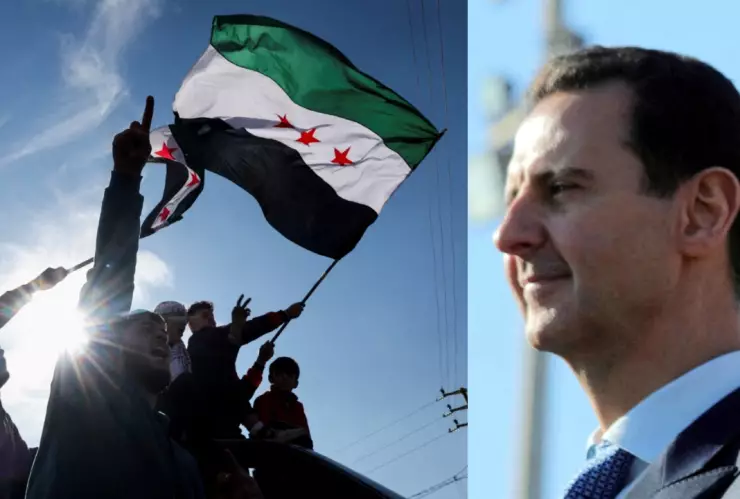 El presidente sirio Bashar al-Assad abandonó el país tras la caída de Damasco en manos rebeldes.