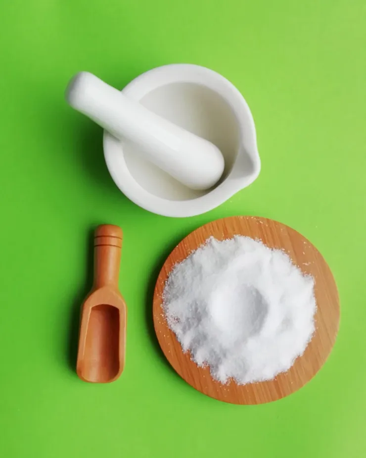 El dúo dinámico: Bicarbonato de sodio y vinagre blanco