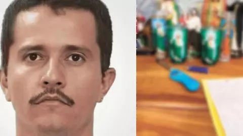 “La desgracia no lo alcanzará, ni se acercará": Así era el ALTAR encontrado en la cabaña de ‘El Mencho’