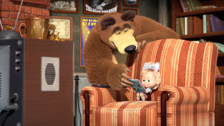 De donde se inspiraron para crear a Masha y el Oso