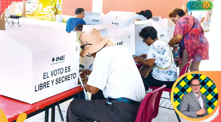 Casillas de votación en México.