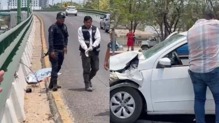 Muere tras ser atropellado en el Libramiento Sur en Tuxtla Gutiérrez