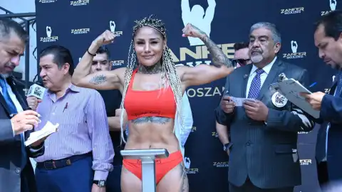 Mariana Barby Juárez Yamileth Mercado boxeo