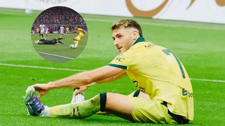 Santiago Gimenez sigue sin encontrar el gol Milan.