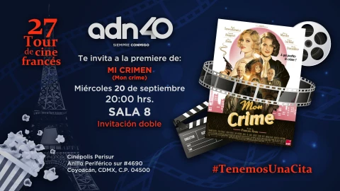 Invitación al Tour de Cine Francés 2023