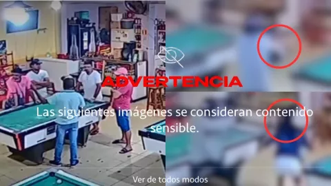 VIDEO | ¡Macabro asesinato! Balacean a una pareja dentro de un billar; múltiples disparos les efectuaron en Brasil