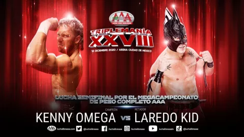 Laredo Kid luchador vs Kenny Omega