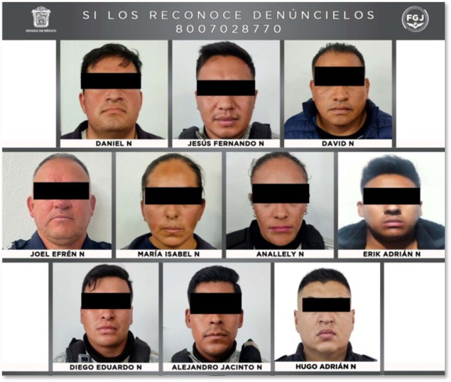 Policías de Nicolás Romero fueron detenidos.