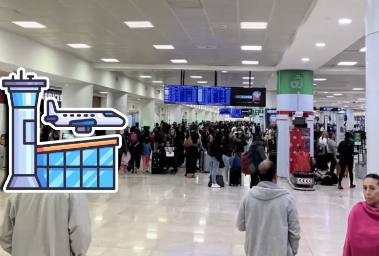 Estos son los vuelos programados en el aeropuerto de Cancún HOY 12 de enero de 2026.webp