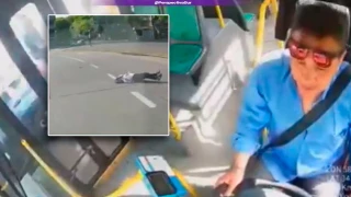 Tragedia en Argentina: Mujer fallece tras ser atropellada por autobús - VIDEO