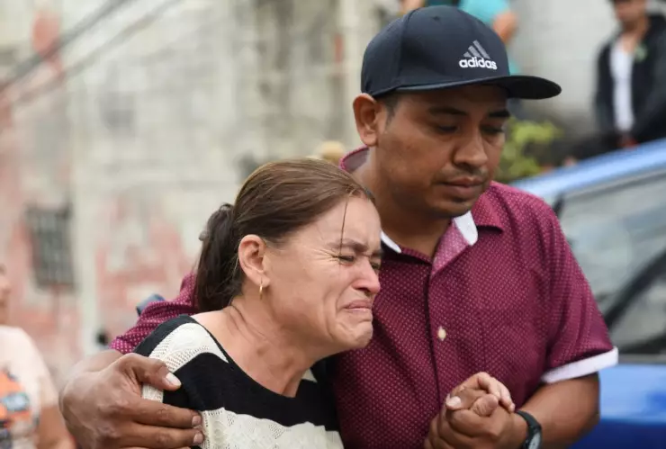 familiares de fallecidos Guatemala