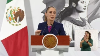 Presidenta Sheinbaum en conferencia mañanera.