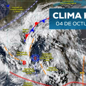 Clima en México: huracán “Rachel” y el frente frío dejarán lluvias intensas