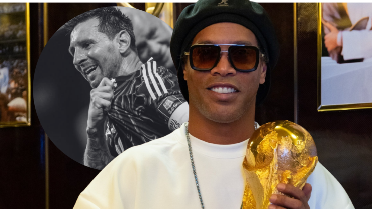 Ronaldinho habla de Messi previo a la final de la Copa Mundial de la FIFA 2026™