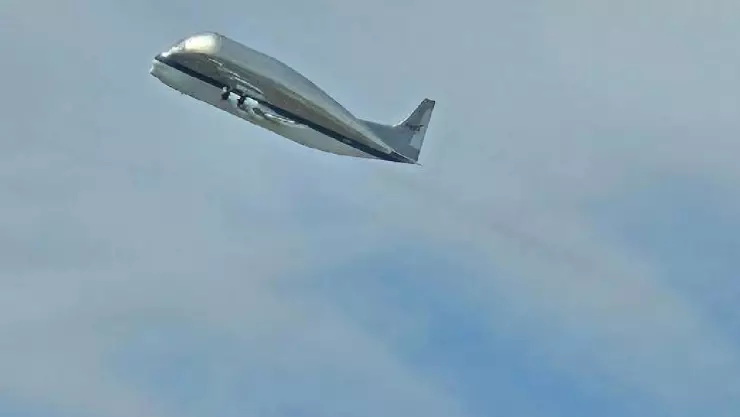 ¿De qué se trata_ Así captaron a Super Guppy en el cielo de El Paso; video.jpg