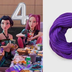 Kpop Demon Hunters Bufandas crochet ideales para el frío este regreso a clases.jpg